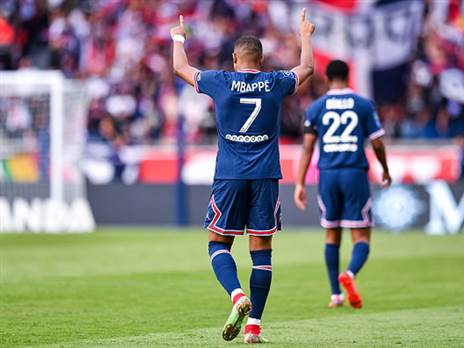 אמבפה בעט מכל הזדמנות, בסוף זה נכנס (Getty)