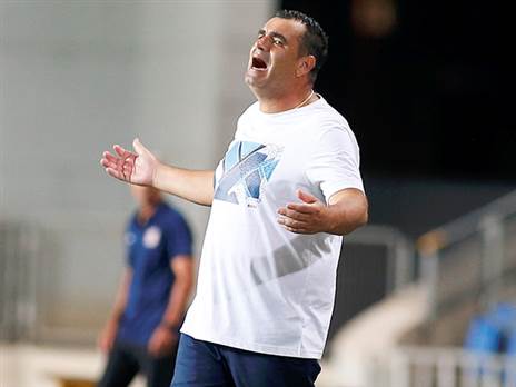 מנחם קורצקי. חדרה רצתה ניצחון ליגה ראשון העונה (אלן שיבר)