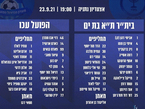 (באדיבות: מנהלת ליגה)