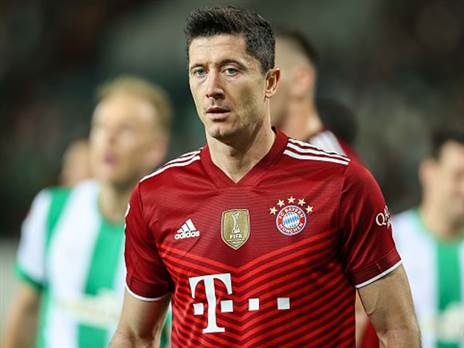 רחוק מהשיא של מסי בליגה. לבנדובסקי (Getty)