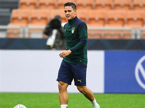 בתמונת ה-11 של מנצ'יני. רספדורי (Getty)