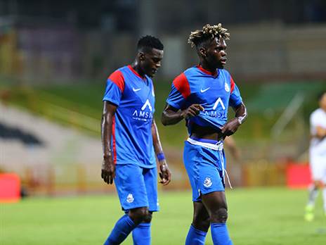 "קבוצה טובה שמפסידה". שחקני אשדוד בסיום (צילום: לירון מולדובן)