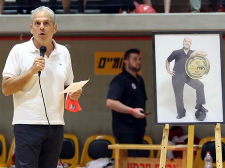 טקס מרגש לזכרו. אוחיון ז"ל (צילום: לילך וייס, מנהלת הליגה)