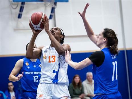 קייב וחברותיה נעצרו מול הרצליה (קרדיט: מנהלת הליגה)