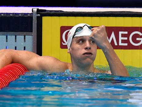 איתן בן שטרית. הישג ענק לשחיין הישראלי (צילום: סימונה קסטרווילארי, באדיבות איגוד השחייה)