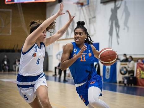 משחק אדיר לבל (קרדיט: באדיבות מנהלת ליגת העל לנשים בכדורסל)