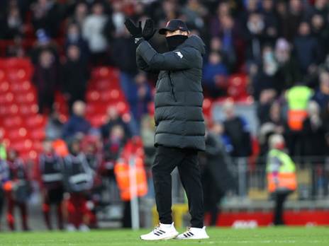 צפירת הרגעה. קלופ אחרי הניצחון (Getty)