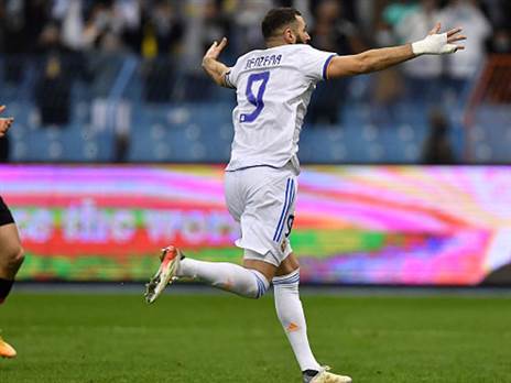 חתם את תוצאת המשחק. בנזמה (GETTY)