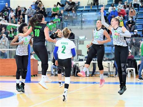 ממשיכות בשלהן. שחקניות חיפה (איגוד הכדורעף)