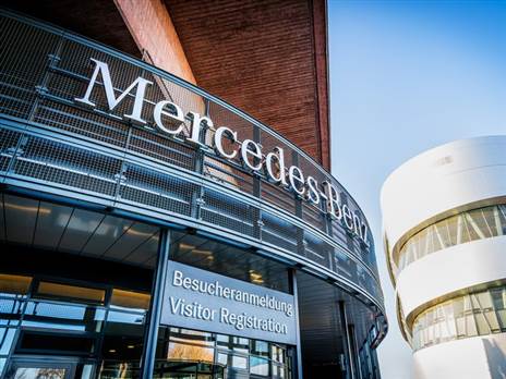 מטה מרצדס בשטוטגרט