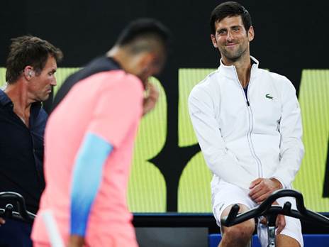 דג'וקוביץ'. יסיים את הסיפור של קיריוס? (Michael Dodge/Getty Images)