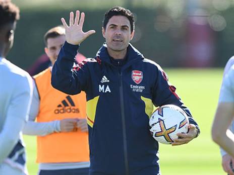 "משחק שידרוש מאיתנו הרבה". ארטטה (Stuart MacFarlane/Arsenal FC via Getty)