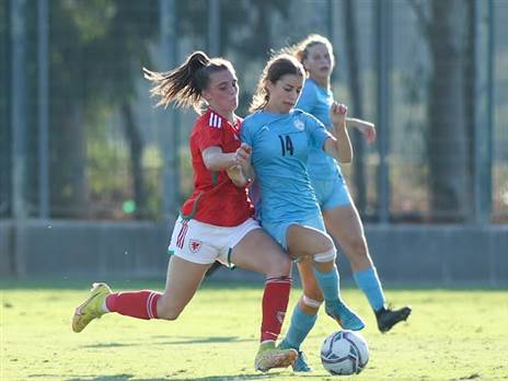 הנבחרת הישראלית התקשתה להוות יריב לוולשיות (קרדיט: אסי קיפר, ההתאחדות לכדורגל)