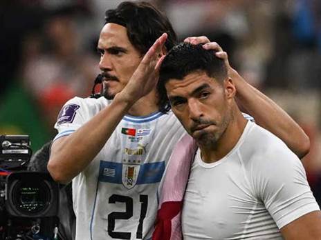 זה לא יהיה פשוט. סוארס וקבאני (GETTY, PABLO PORCIUNCULA)