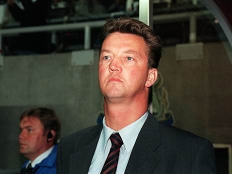 מעריץ אלמוני? לואי ואן חאל (getty)