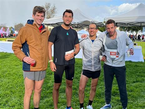 אחרי עוד מרוץ. צילום: פרטי