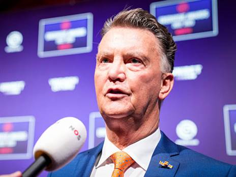 "מסי היה צריך להיות אלוף עולם". ואן חאל (Getty)