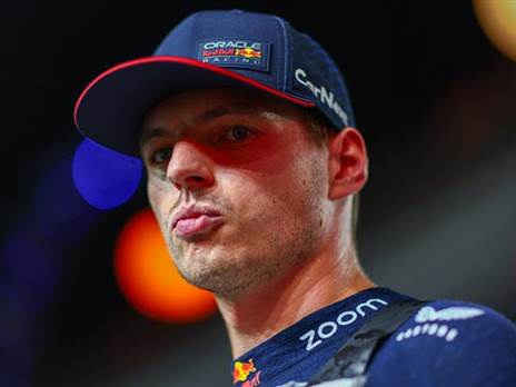 לראשונה העונה בחוץ. ורסטאפן (GETTY)