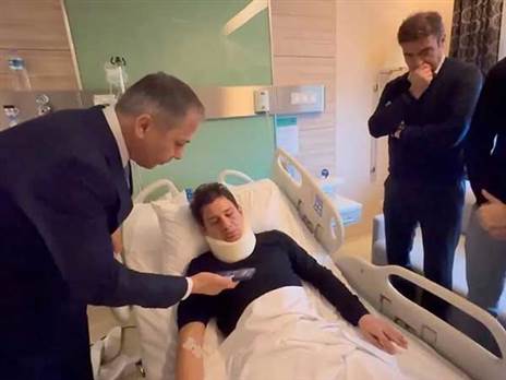 שופט המשחק בבית החולים