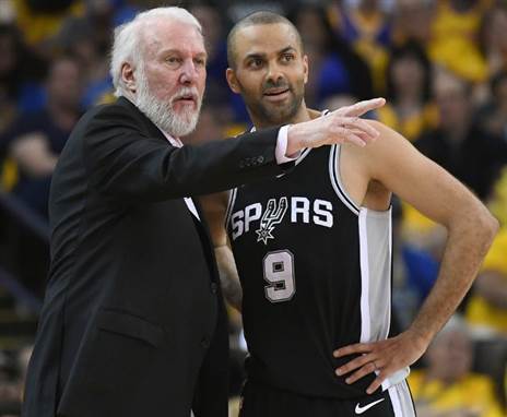 פארקר בימיו כשחקן NBA. מתקשה בליגת הדבושן (Getty)