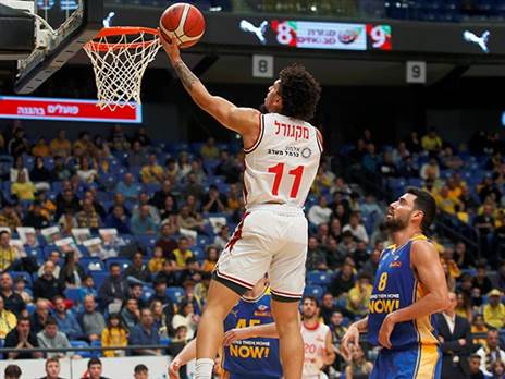 טוב, אבל לא מספיק. מקגורל (צילום: אלן שיבר)