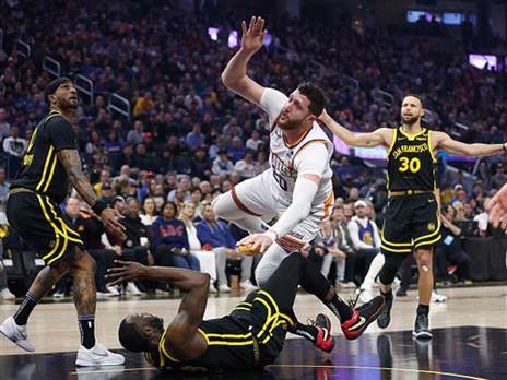 דריימונד גרין ויוסוף נורקיץ`. עוד פרק ביחסים (GETTY)