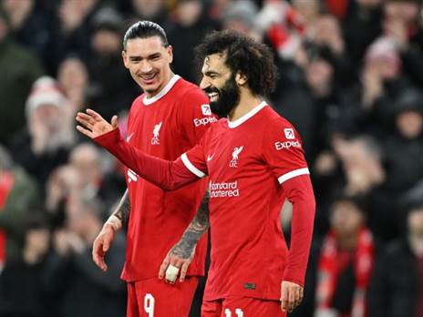 סלאח ונונייס. עשויים לשחק ביחד (Michael Regan/Getty Images)