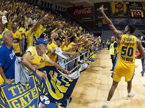 תחושה של בית (Euroleague Basketball via Getty)