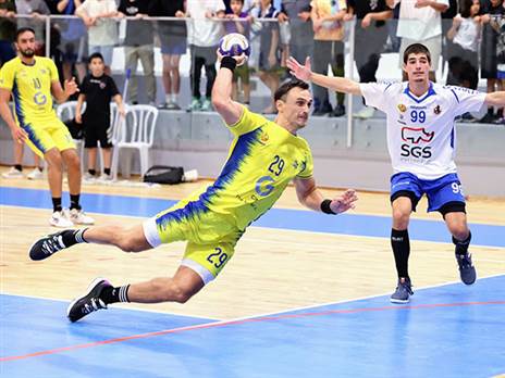 קראצ'יץ', כבש את שער השוויון שהוביל להארכה (הדר ואן קולא, איגוד הכדוריד)