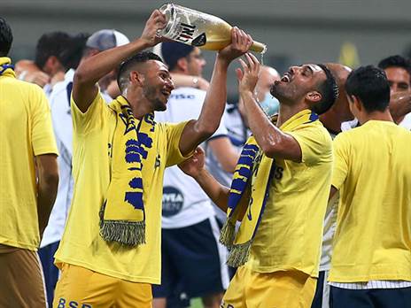 אייל גולסה זכה בשלוש אליפויות במכבי ת“א (אלן שיבר)