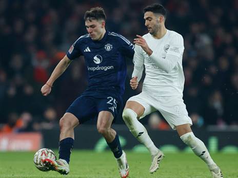 יונייטד התגוננה רוב המשחק (getty)