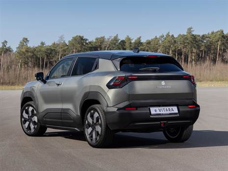 העיצוב מתקדם יותר, יחסית לסוזוקי