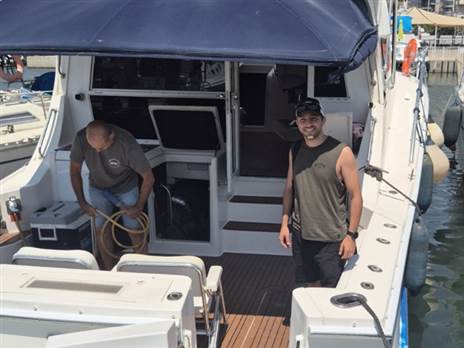 30 שעות בים כדי להגיע ללרנקה ומשם לארה“ב להספיק לתחרות בזמן