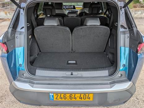 49 ליטר יותר מהדור היוצא, מה שהופך את תא המטען לשימושי יותר