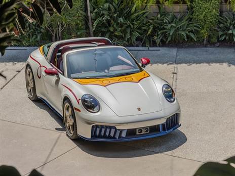 ה-911 טארגה 4 GTS של ג`סי: הנעה כפולה, 3.6 ליטר ו-541 כ“ס