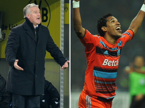 ברנדאו ודשאן. איזה מארסיי נראה? (gettyimages). צפו בתכולים מתעצבנים