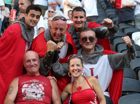 בקושי 8,000. איפה כל האנגלים? (gettyimages)