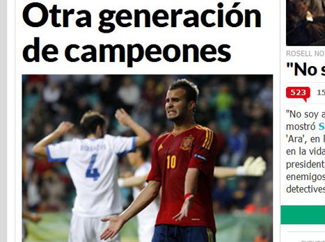 ספרד, עוד דור של אלופים (מתוך "מארקה")