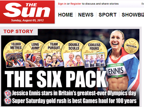 עיתוני אנגליה בטירוף