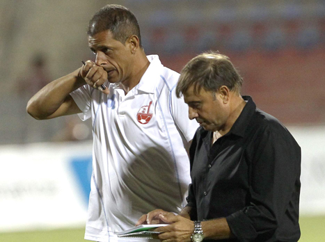 אולי ינצחו במשחק הבא. אלישע לוי ושמעון ביטון