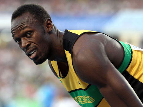 יכול להיות שהוא אנושי? בולט (GETTYIMAGES)