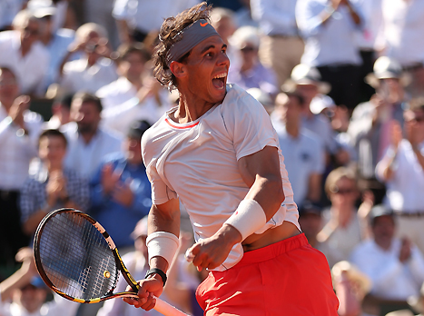 מלך החימר, אין אחר. נדאל (gettyimages)