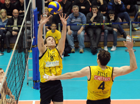 ליגת הכדורעף מאבדת ישראלים (ברני ארדוב, וואלה!)