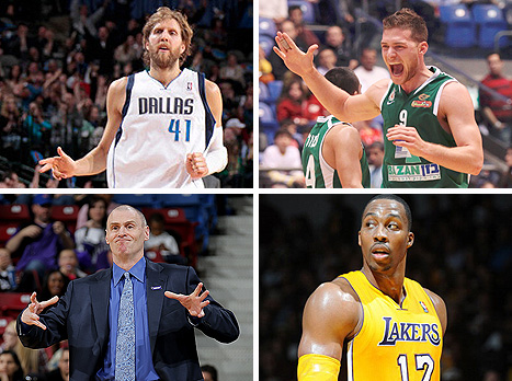 מקל, נוביצקי, קרלייל והאוורד. בקרוב כולם יחד? (gettyimages)