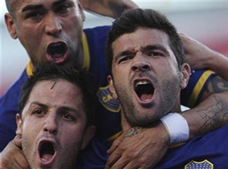 ככה זה נראה: שחקני בוקה חוגגים (gettyimages)