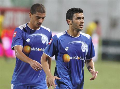 שבחון ואבו זייד, מקווים לצאת מההלם אחרי הפגרה (אלן שיבר)