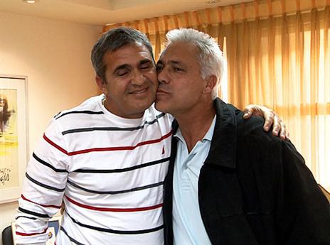 עם ציון ויצמן. היו ימים של נשיקות...