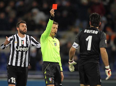 גם זה לא גרם ליובנטוס להפסיד. בופון מורחק (gettyimages)