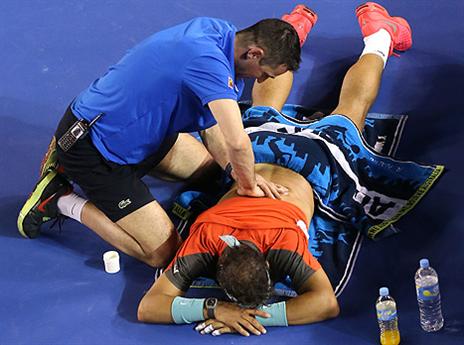 הפציעה בגב הכריעה את השור (GETTYIMAGES)