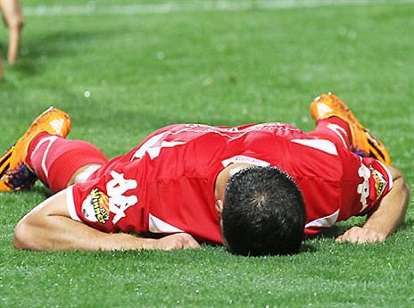 גם העונה של הפועל נגמרה. זגורי מרוסק